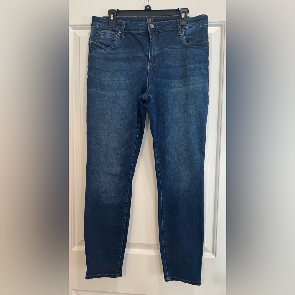 Kut from the Kloth Women's Dark Blue Skinny Jeans